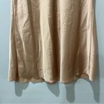 New Collection Skirt MIDI Size Medium Peach Tan Cocktail Party NEW Orange Photo 2