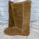 Bear Paw women 9 tall fur lined winter boots tan Photo 2