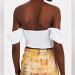 STAUD Revolve* Bouvier Crop Top in White, Size S New w/Tag Retail $245 SOLD OUT! Photo 8