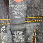 Bisou Bisou Y2K Jean Skirt Gold Shimmer Knee Length Cotton 10 Photo 4