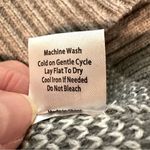 POL  Prudencia Zebra Sweater Women's Small Gray White‎ Animal Print Crewneck Photo 3