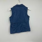 Faded Glory  Vintage Y2K Denim Button Up Vest Shirt Size Small Early 2000s Photo 3