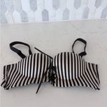 Elegant Striped Black and White Bra Size undefined Photo 2