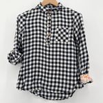 Matilda Jane Clothing Joanna Gaines Magnolia Dreams Tunic Buffalo Plaid Small Black Size M Photo 0
