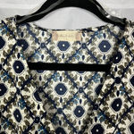 Altar'd State NWT  Wrap Dress Boho Floral Blue Navy White Size Small Easter Modest Photo 4