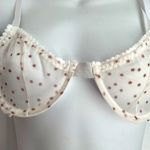 SheIn Stars Ivory Mesh Underwire Bra Medium NWOT Photo 8