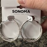 Sonoma Silver Hoop Earrings Photo 5
