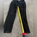 Black Ripped Distressed Jeans L Size L Photo 6