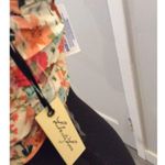 Liberty Love New NWT Floral Ruched Halter Crop Top Small S Double Straps Photo 1