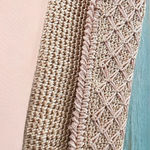 Vtg Woven Rattan Clutch Purse Women's Made In Japan Wicker Beach Pink Beige Boho Photo 0