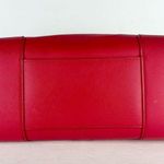 Tory Burch Robinson Leather Top Handle Handbag Purse Flap Pink Photo 3