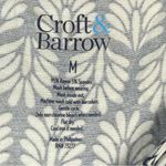 Croft & Barrow Blue and White Floral Midi Dress SZ: M Photo 3