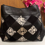 Coach  LEXY SHOULDER BAG IN SNAKE PATCHWORK LEATHER  F57509)
ANTIQUE NICKEL/BLACK Photo 0