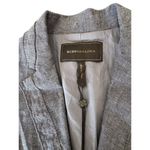 BCBG Maxazria Linen Blend Women's Cropped Blazer Large Career Workwear Photo 1