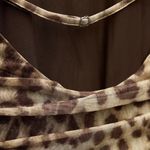 ZARA  Leopard Print Halter Dress maxi bodycon fitted evening party mesh Photo 6