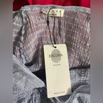 Exlura V Neck Striped Long Sleeve Top Photo 4