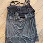 Black Lucy tank top with built in padded sports bra Photo 1