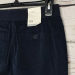 Style & Co X-Small XS Capris Navy Blue Mid-Rise Elastic Comfort Waist Womens New Photo 3