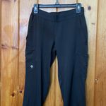 Healing Hands Black Women's Cargo Pants HH works scrub nurse pants size small Photo 1