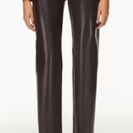 Aritzia  Wilfred The Melina High-Waisted Straight-Leg Vegan Leather Pants Size 12 Photo 0