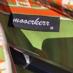 Mooerkerr Green/Orange Long Sleeve Maxi Dress Medium Green Photo 5