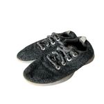 Allbirds  Gray Black Merino Wool Runners Lace Up Shoes‎ Women's Size US 7 Photo 1