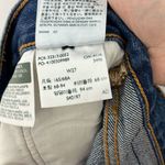 Levi's Size 27 Blue 501 Denim Cutoff Button Fly Jean Shorts Photo 6