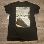 Michaelangelo NWT Return to sender Michelangelo Creation of adam black t shirt. Size Small Photo 0
