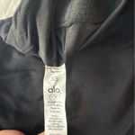 Alo Yoga V-Neck Black Sports Bra Photo 3