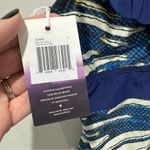 NWT Averie Size Large Retro One Piece in Alaska Print Blue White Photo 4