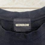 MONROW Black Cut Out Sweatshirt Size Small Photo 2