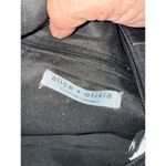 Alice + Olivia  Daisy Print Black Canvas Duffel Bag Unisex Travel​ Photo 4