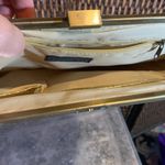 Gunne Sax Vintage  Gold Crocodile Clutch Photo 3