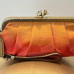 Coach Ombré Kisslock Frame Clutch w/ Python Piping Photo 0