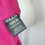 SER.O.YA Irene Dress Midi Long Sleeve Bodycon Cutout Stretch Jersey Pink M NWT Size M Photo 9