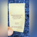 Free People  knitted blue holes soft sweater pullover size small Photo 4