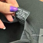 C.C. Exclusives Black Wool Fedora Leopard Band Mob Wife Halloween Gangster Hat Photo 8