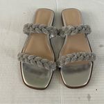 Sam Edelman Inette Metalllic Silver Slide Sandal Size 8M 💛 Photo 9