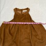 Sage  The Label Brown Asymmetrical Pleated Blouse sleeveless Photo 8