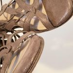 Reaction Kenneth Cole  OBI GLADIATOR SANDAL FLATS BOHO TAUPE WOMENS 9.5 Photo 3