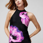 White House | Black Market New! Floral Jacquard Sweater Tank, S Photo 0