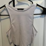 SheIn white cut off cropped tank Photo 0
