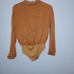 Zara mustard gold bodysuit size medium Orange Photo 9