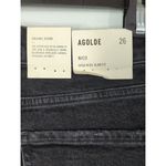 AGOLDE NWT Black Nico High Rise Lim Fit Jeans Cropped Ankle Womens Size 26 Photo 9