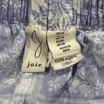 Joie  Organic Cotton Blue Floral Shorts Women’s Medium Photo 1