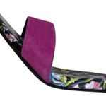 Jeffrey Campbell EUC Leather Purdy Heeled Sandals Magenta Floral Size 8 Photo 4