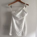 superdown  Cicely White Sequin Mini Dress Sz S Photo 5