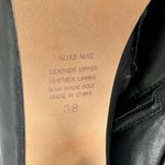 ALIAS MAE Black Leather Heeled Tall Boots Size 38 Photo 7