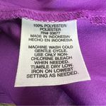 Allen B by Allen Schwartz Purple 2 Piece Cami & Sheer Top with Ruffles Size XL Photo 13