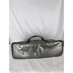 Pajar Quilted Tote Bag Metallic Silver Lightweight Travel Gym Weekend OS Photo 7